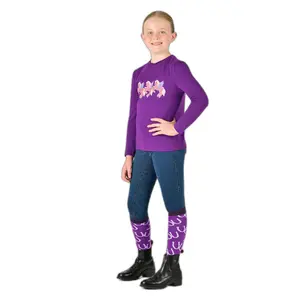 Puff sleeve t-shirt for kids Dublin Poppy image-0