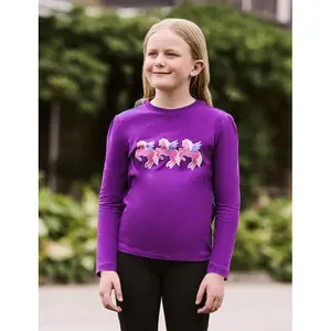 Puff sleeve t-shirt for kids Dublin Poppy image-2