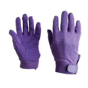Gants d'équitation sur piste en coton femme Dublin image-0