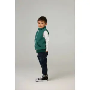 Children's sleeveless fleece Ducksday Teddy Bodywarmer image-2