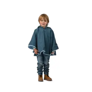 Baby rain poncho Ducksday image-0