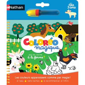 31612-board-games-dujardin-coloreo-a-la-ferme-multicolour-one-size