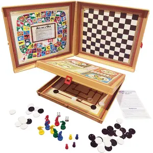 Set of 8 standard board games Dujardin