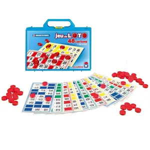 Board games 48-cardboard lotto case Dujardin image-1