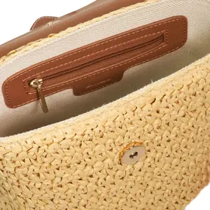 Women's Raffia Crossbody Bag Dune London image-3