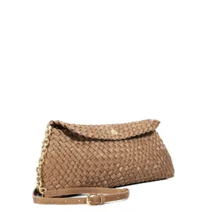 Woven Clutch with Strap for Women Dune London image-1