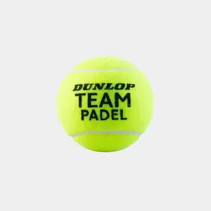 Tube of 3 padel balls Dunlop Team image-2