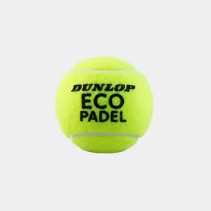 Tube de 3 balles de padel Dunlop Eco image-2