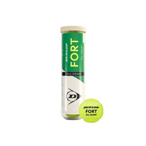 Tennis ball Dunlop Fort All Court (x4) image-0