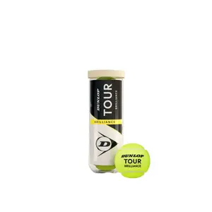 Tennis ball Dunlop Tour Brilliance (x3) image-0