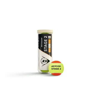 Tennis ball Dunlop Stage 2 (x3) image-2