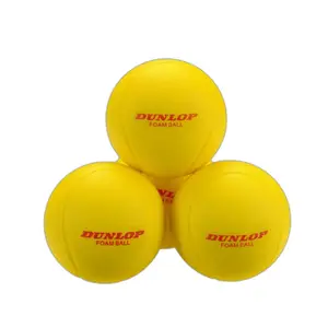 Lot of 12 tennis balls Dunlop Training Foam image-1