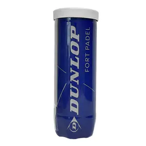 601555-tube-de-3-balles-de-padel-dunlop-padel-fort-jaune-tu