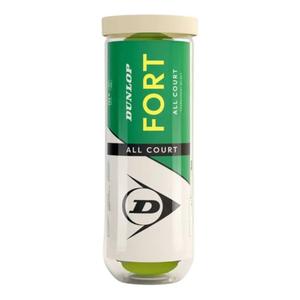 601607-tennis-ball-dunlop-fort-all-court-x4-green-white-one-size
