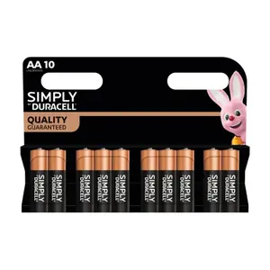 Pile AA LR6 Duracell Simply (x10)