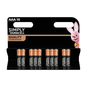 Pile AAA LR03 Duracell Simply (x10)
