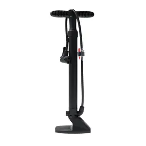 Pompe sur pied plastique + kit de gonflage Durca image-1