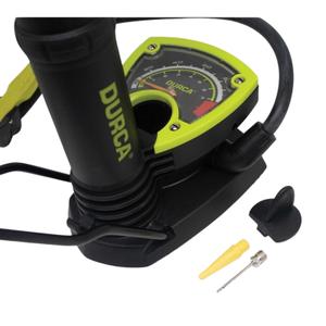 Pompe à pied avec manomètre Durca image-1