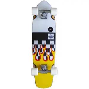 Skateboard Dusters Cruiser Flames