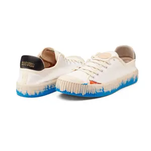 Canvas flat sneakers for kids Duuo Col Journey image-4