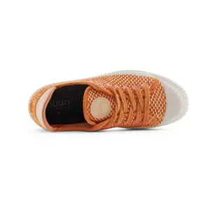 Woven mesh flat trainers for kids Duuo Col Raf image-2