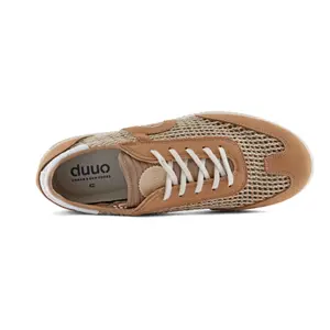 Woven mesh flat trainers for kids Duuo Ona Lace image-2