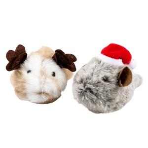 Plush mouse toy for cats Duvoplus X-Mas Fluffy