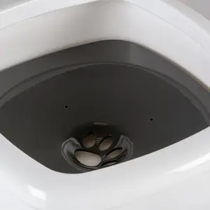 Τετράγωνο μπολ για σκύλους και γάτες από πολυέστερ Duvoplus image-1