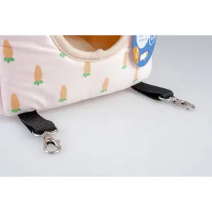 Zawieszone domki z pluszu dla gryzoni Duvoplus Carrot image-2