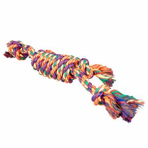 Cotton dog rope with 2 knots Duvoplus