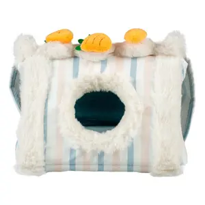 Schronisko dla gryzoni w kształcie trójkąta w paski Duvoplus image-0