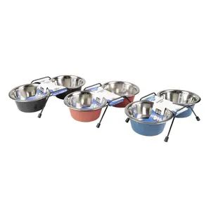 Dog and cat bowl support Duvoplus image-1