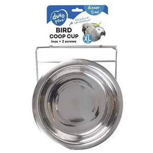 Mangeoire para pássaros com 2 parafusos em inox Duvoplus image-1