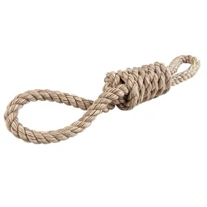 Pulling Rope for Dogs with 2 Loops Duvoplus Flossy