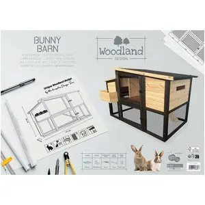 Clapier pour rongeurs Duvoplus Woodland image-1