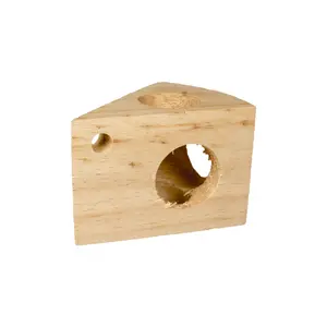 Kaasachtig houten speelgoed voor knaagdieren Duvoplus image-0