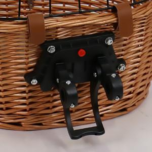 Porta-bagagens cesto de bicicleta e almofada Duvoplus Provence image-2