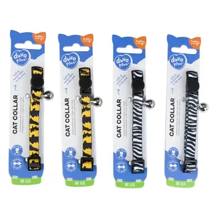Coleira de nylon para gatos Duvoplus Zoo image-1