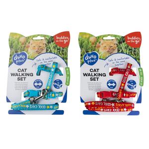 Leinen und Geschirre für Katzen Duvoplus Love image-1