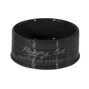 Futternapf für Katzen Duvoplus Stone Happy Cat