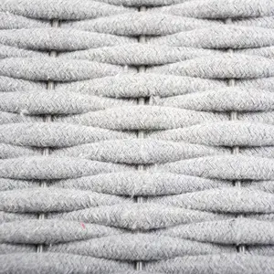 Panier pour chien en corde coton Duvoplus Oyster image-1