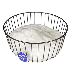 Hundekorb aus Metall rund Duvoplus image-2