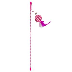 12063-fiskespo-for-katter-glitterboll-duvoplus-catchy-rosa-45-5x5x5-cm