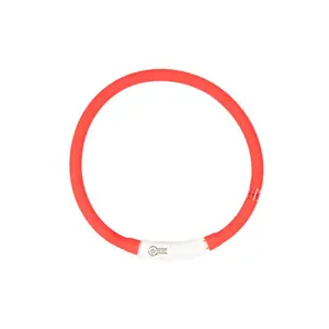 Φωτεινό περιλαίμιο σκύλου με USB σιλικόνης Duvoplus Flash Ring image-0