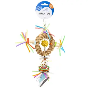 Drewniany tunel do zabawy w chowanego dla gryzoni Duvoplus image-1