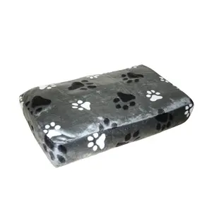 Coussin pour chien avec empreinte de patte Duvoplus image-0