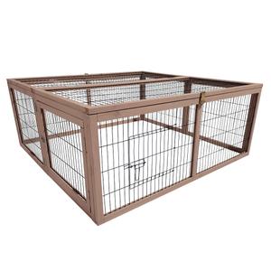 13073-hutch-for-rodents-duvoplus-woodland-tristan-2-forest-mole-150x60x50-cm