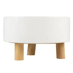 Futternapf für Hund und Katze Duvoplus Stone UP Timber image-3