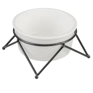 Futternapf für Hund und Katze Duvoplus Stone UP Timber image-1