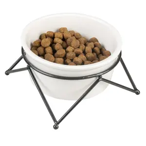 Futternapf für Hund und Katze Duvoplus Stone UP Timber image-2